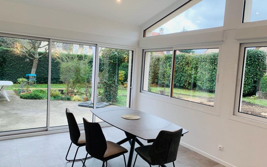 Extension réalisée à Mennecy